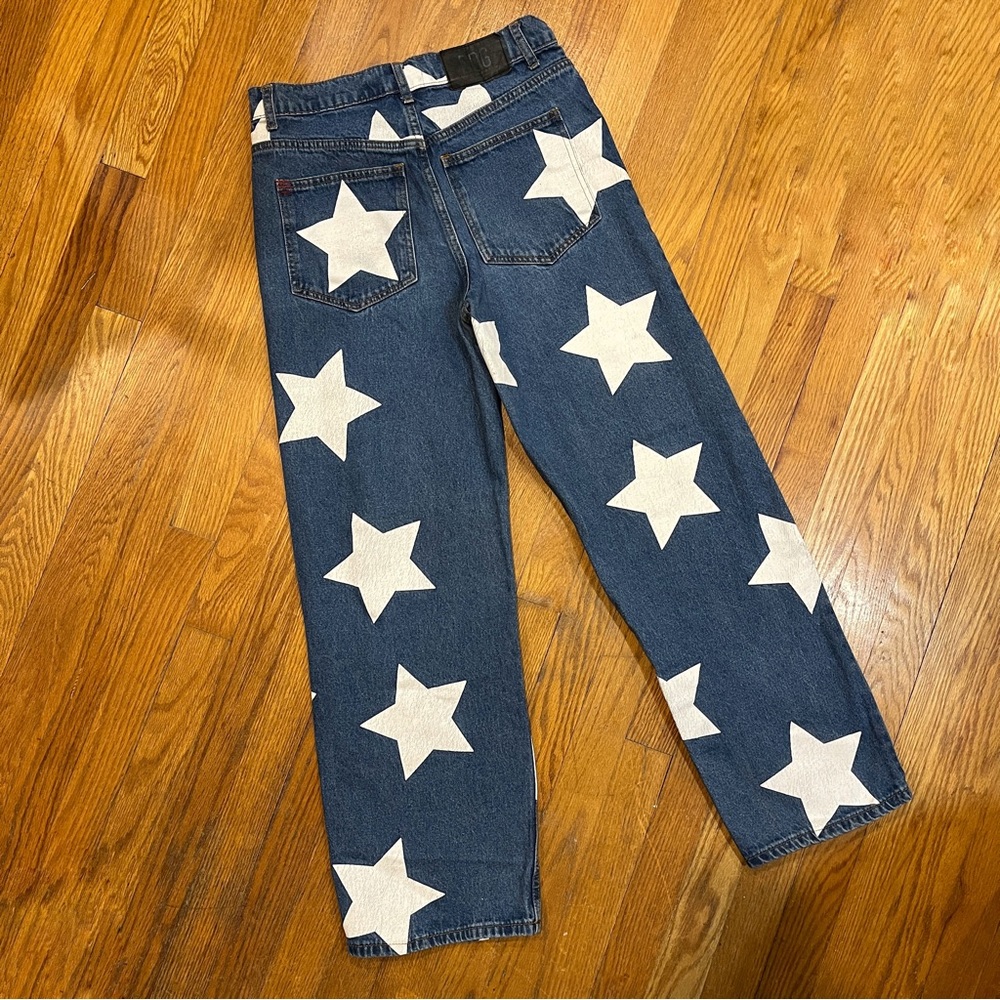 BDG Low-Rise Tapered Baggy Jean - Star Print - Picture 9 of 12